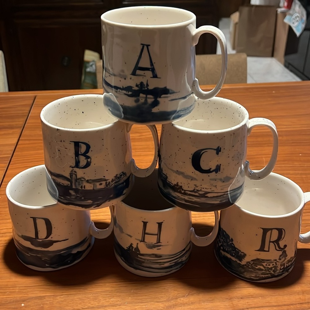 Anthropologie Stoneware Mug